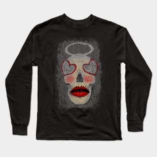 Skull girl Long Sleeve T-Shirt